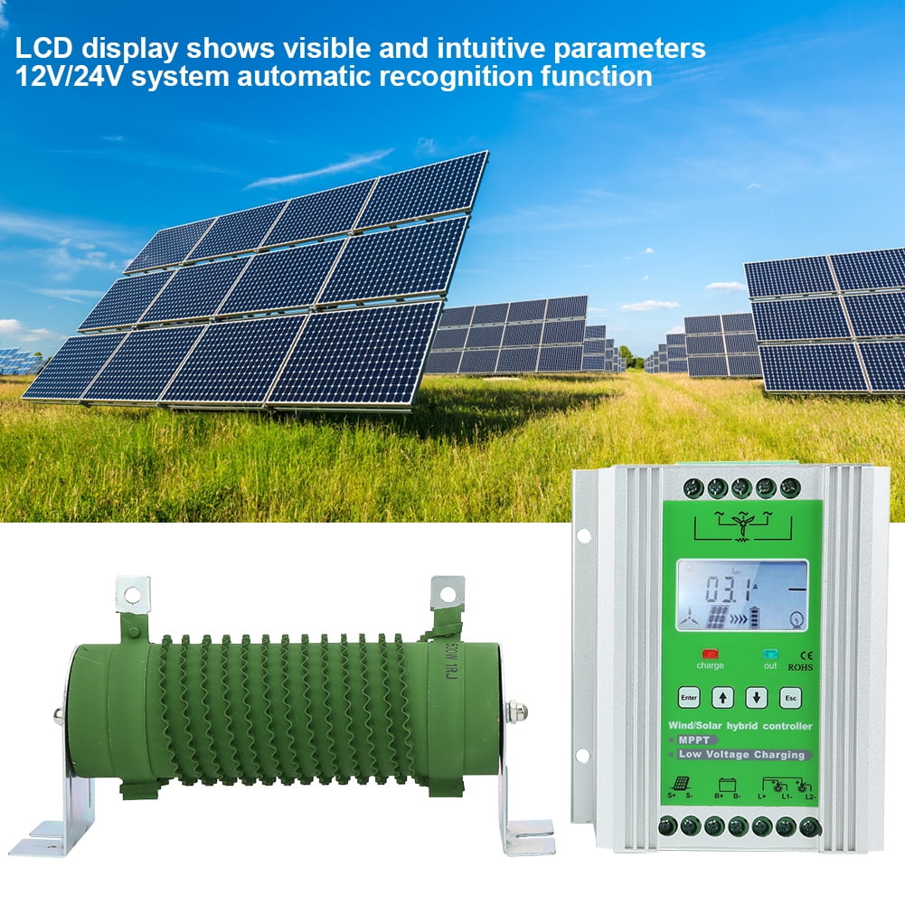 Boost Type MPPT LCD Display Wind Solar Controller with Unloading Resis ER